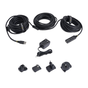 STARTECH .com USB 2.0, 35 m, M/F USB cable USB A Black (USB2AAEXT35M) - Cartouches Certifiees
