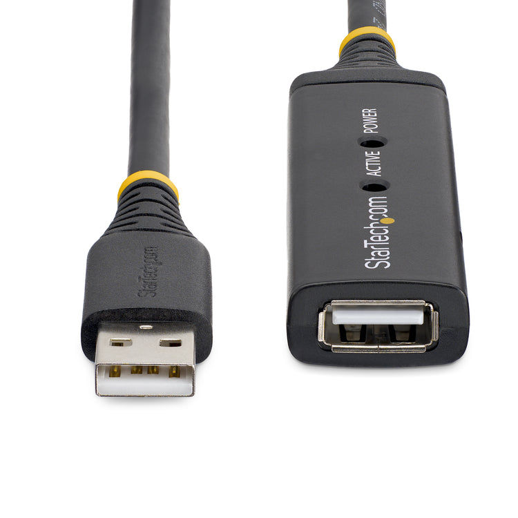 STARTECH .com USB 2.0, 35 m, M/F USB cable USB A Black (USB2AAEXT35M) - Cartouches Certifiees