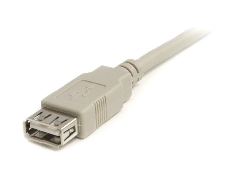 STARTECH .com USB cable USB 2.0 1,8 m USB A 0,48 Gbit/s Beige (USBEXTAA_6) - Cartouches Certifiees