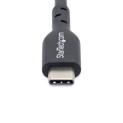 STARTECH .com USB cable USB 2.0 1,8 m USB C 0,48 Gbit/s 60 W Black (USB2CC6FBKE) - Cartouches Certifiees