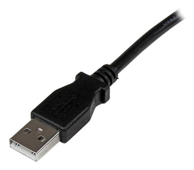 STARTECH .com USB cable USB 2.0 1 m USB A USB B 0,48 Gbit/s Black (USBAB1MR) - Cartouches Certifiees