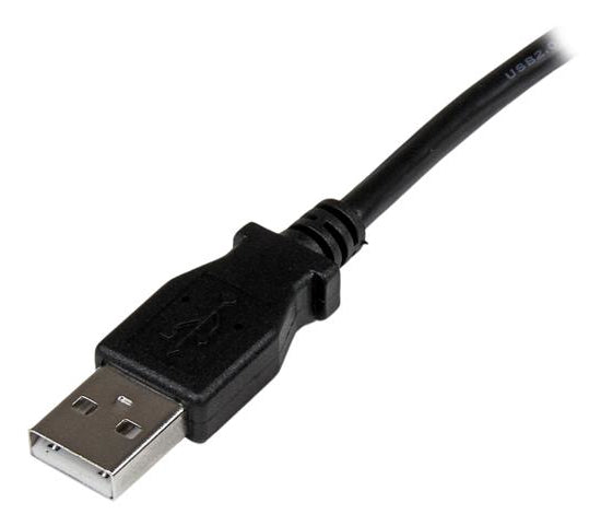 STARTECH .com USB cable USB 2.0 1 m USB A USB B 0,48 Gbit/s Black (USBAB1MR) - Cartouches Certifiees