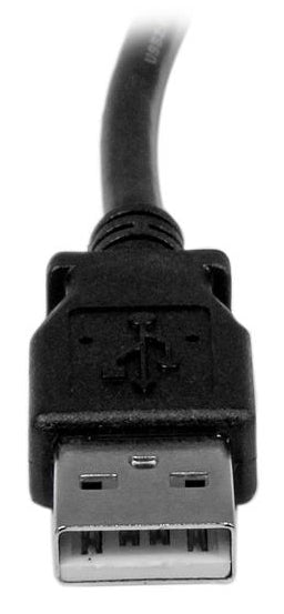 STARTECH .com USB cable USB 2.0 1 m USB A USB B 0,48 Gbit/s Black (USBAB1MR) - Cartouches Certifiees