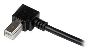 STARTECH .com USB cable USB 2.0 1 m USB A USB B 0,48 Gbit/s Black (USBAB1MR) - Cartouches Certifiees