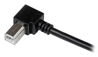 STARTECH .com USB cable USB 2.0 1 m USB A USB B 0,48 Gbit/s Black (USBAB1MR) - Cartouches Certifiees