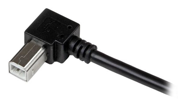 STARTECH .com USB cable USB 2.0 1 m USB A USB B 0,48 Gbit/s Black (USBAB1MR) - Cartouches Certifiees