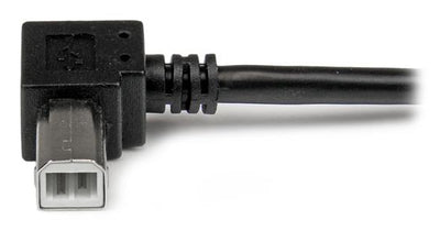 STARTECH .com USB cable USB 2.0 1 m USB A USB B 0,48 Gbit/s Black (USBAB1MR) - Cartouches Certifiees