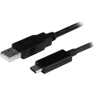 STARTECH .com USB cable USB 2.0 1 m USB A USB C 0,48 Gbit/s Black (USB2AC1M) - Cartouches Certifiees