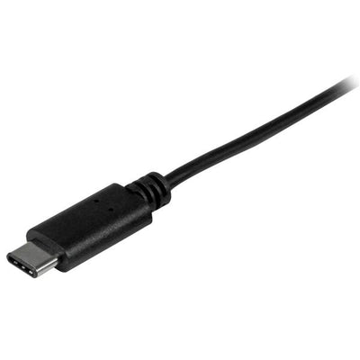 STARTECH .com USB cable USB 2.0 1 m USB A USB C 0,48 Gbit/s Black (USB2AC1M) - Cartouches Certifiees