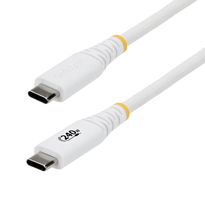 STARTECH .com USB cable USB 2.0 3,1 m USB C 0,48 Gbit/s 240 W White (S2CEPR10FW-USB-CABLE) - Cartouches Certifiees