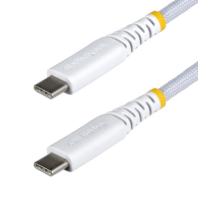 STARTECH .com USB cable USB 2.0 3 m USB C 0,48 Gbit/s 60 W White (USB2CC10FNCBRWH) - Cartouches Certifiees