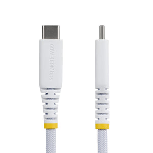 STARTECH .com USB cable USB 2.0 3 m USB C 0,48 Gbit/s 60 W White (USB2CC10FNCBRWH) - Cartouches Certifiees
