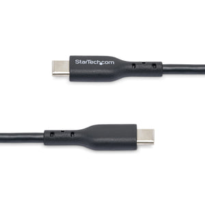 STARTECH .com USB cable USB 2.0 4,5 m USB C 0,48 Gbit/s 60 W Black (USB2CC15FBKE) - Cartouches Certifiees