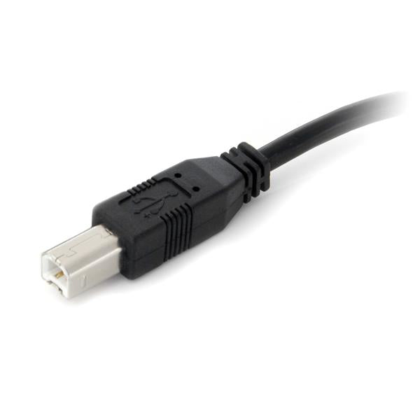 STARTECH .com USB cable USB 2.0 9 m USB A USB B 0,48 Gbit/s Black (USB2HAB30AC) - Cartouches Certifiees