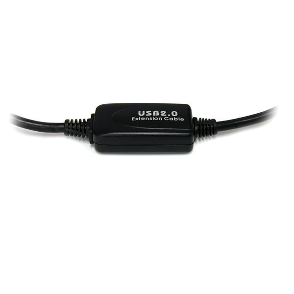 STARTECH .com USB cable USB 2.0 9 m USB A USB B 0,48 Gbit/s Black (USB2HAB30AC) - Cartouches Certifiees