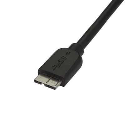 STARTECH .com USB cable USB 3.2 Gen 1 (3.1 Gen 1) 0,5 m USB A Micro-USB B 5 Gbit/s Black (USB3AUB50CMS) - Cartouches Certifiees