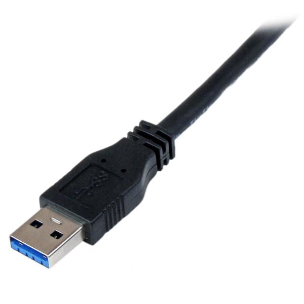 STARTECH .com USB cable USB 3.2 Gen 1 (3.1 Gen 1) 1 m USB A Micro-USB B 5 Gbit/s Black (USB3CAUB1M) - Cartouches Certifiees