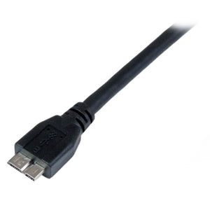 STARTECH .com USB cable USB 3.2 Gen 1 (3.1 Gen 1) 1 m USB A Micro-USB B 5 Gbit/s Black (USB3CAUB1M) - Cartouches Certifiees