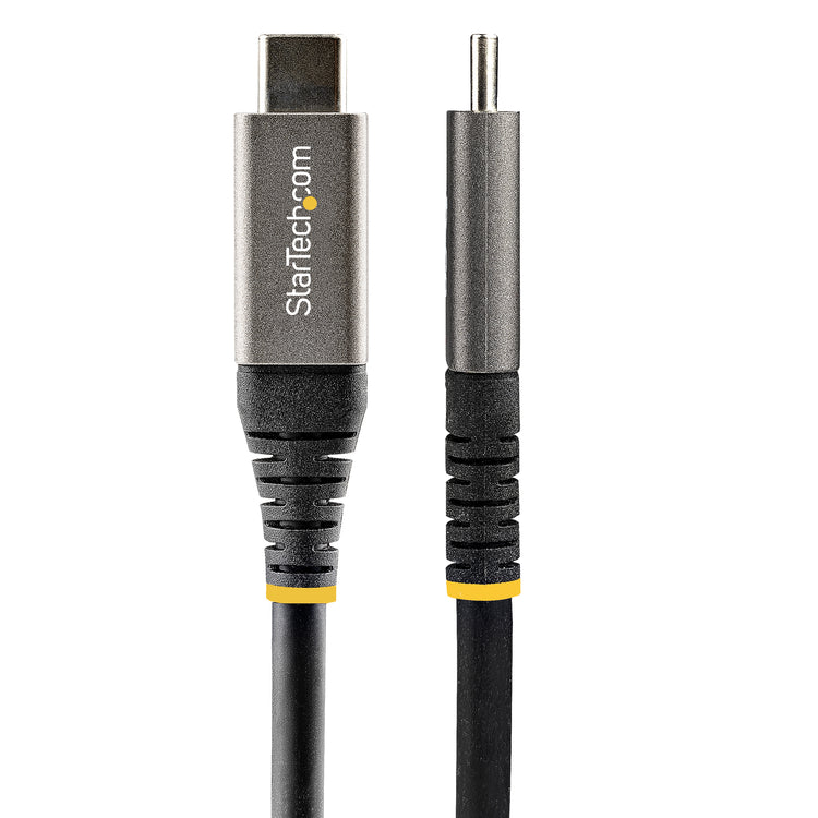 STARTECH .com USB cable USB 3.2 Gen 1 (3.1 Gen 1) 2 m USB C 5 Gbit/s 100 W Black, Grey (USB315CCV2M) - Cartouches Certifiees