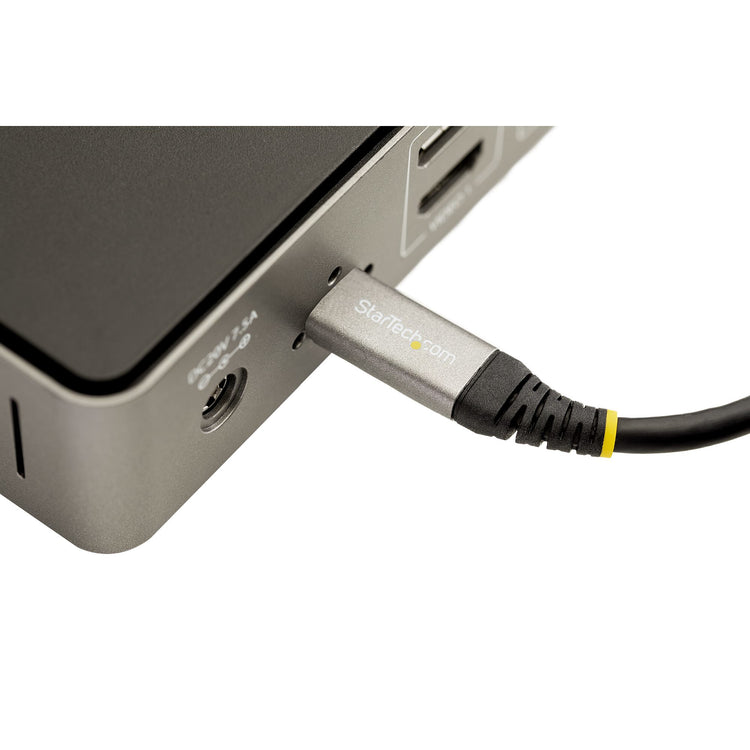 STARTECH .com USB cable USB 3.2 Gen 1 (3.1 Gen 1) 2 m USB C 5 Gbit/s 100 W Black, Grey (USB315CCV2M) - Cartouches Certifiees