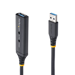 STARTECH .com USB cable USB 3.2 Gen 1 (3.1 Gen 1) 3 m USB A Black (USB3AAEXT3M) - Cartouches Certifiees