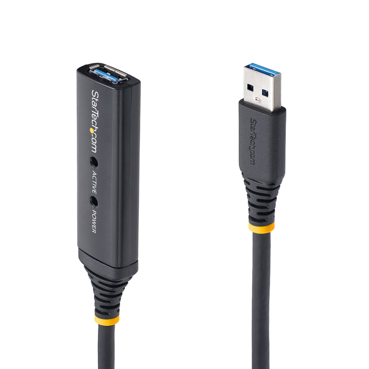 STARTECH .com USB cable USB 3.2 Gen 1 (3.1 Gen 1) 3 m USB A Black (USB3AAEXT3M) - Cartouches Certifiees
