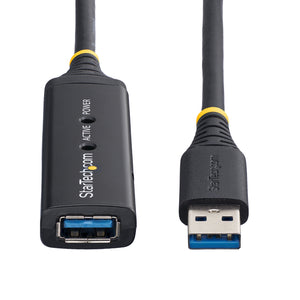 STARTECH .com USB cable USB 3.2 Gen 1 (3.1 Gen 1) 3 m USB A Black (USB3AAEXT3M) - Cartouches Certifiees