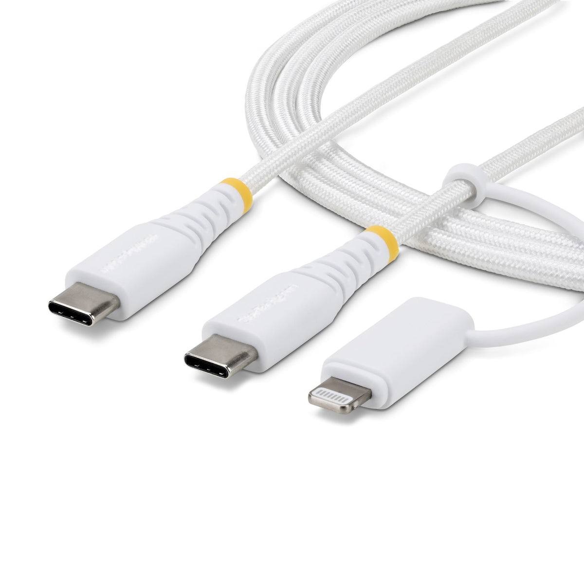 STARTECH .com USB cable USB C 0,48 Gbit/s 60 W White (2M-U2-LNTC-CABLE) - Cartouches Certifiees