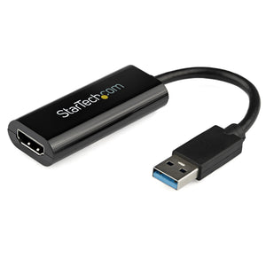 STARTECH .com USB graphics adapter 1920 x 1200 pixels Black (USB32HDES) - Cartouches Certifiees