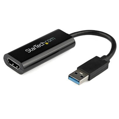 STARTECH .com USB graphics adapter 1920 x 1200 pixels Black (USB32HDES) - Cartouches Certifiees