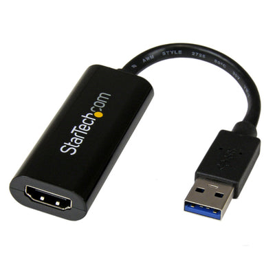 STARTECH .com USB graphics adapter 1920 x 1200 pixels Black (USB32HDES) - Cartouches Certifiees