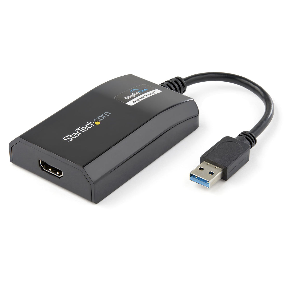 STARTECH .com USB graphics adapter 1920 x 1200 pixels Black (USB32HDPRO) - Cartouches Certifiees