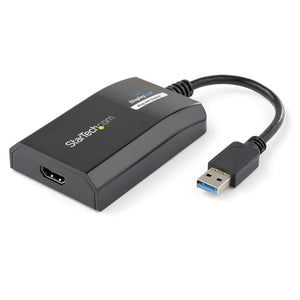 STARTECH .com USB graphics adapter 1920 x 1200 pixels Black (USB32HDPRO) - Cartouches Certifiees