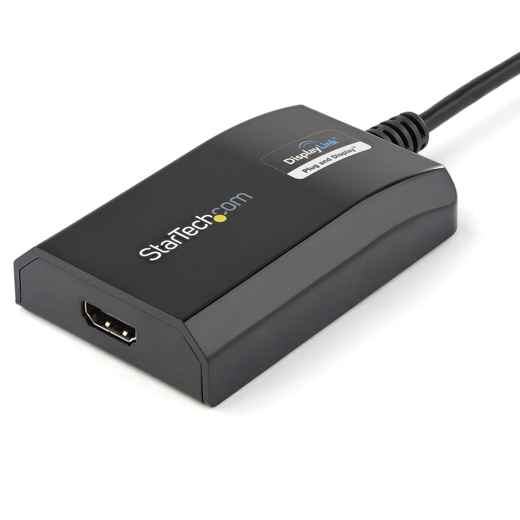 STARTECH .com USB graphics adapter 1920 x 1200 pixels Black (USB32HDPRO) - Cartouches Certifiees