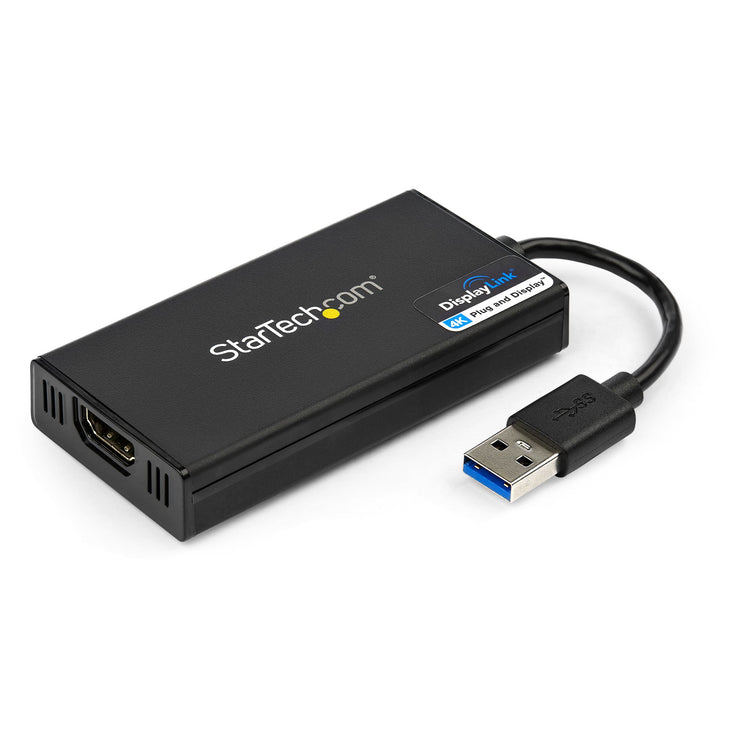 STARTECH .com USB graphics adapter 3840 x 2160 pixels Black (USB32HD4K) - Cartouches Certifiees