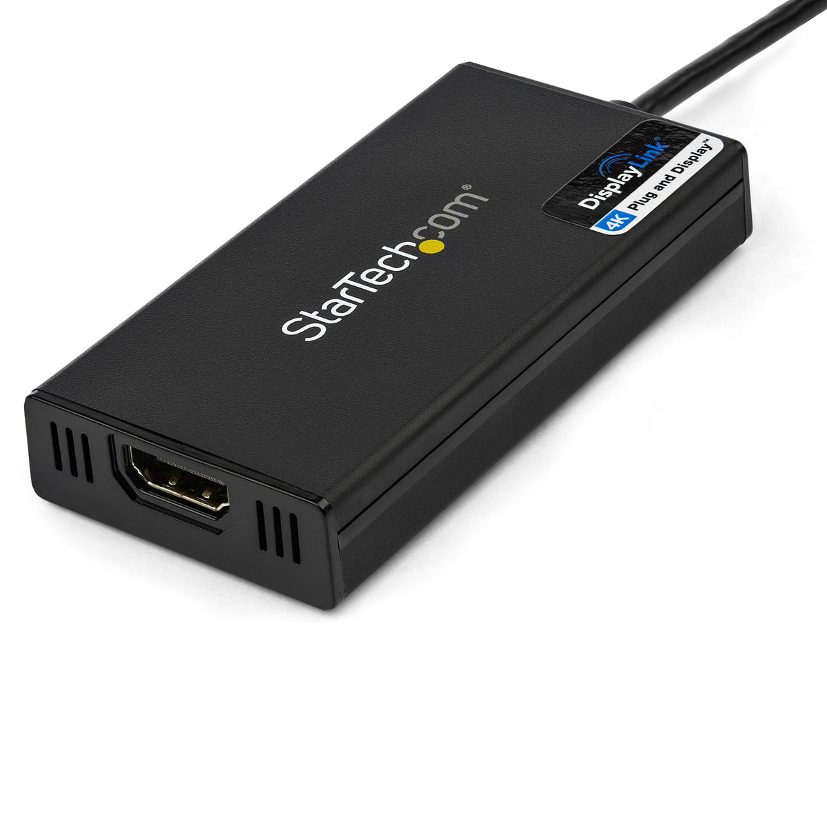 STARTECH .com USB graphics adapter 3840 x 2160 pixels Black (USB32HD4K) - Cartouches Certifiees