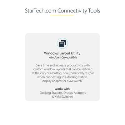 STARTECH .com USB graphics adapter 3840 x 2160 pixels Grey (MST14CD123HD) - Cartouches Certifiees