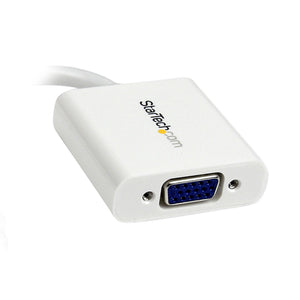 STARTECH .com video cable adapter 0,13 m Mini DisplayPort VGA (D-Sub) White (MDP2VGAW) - Cartouches Certifiees