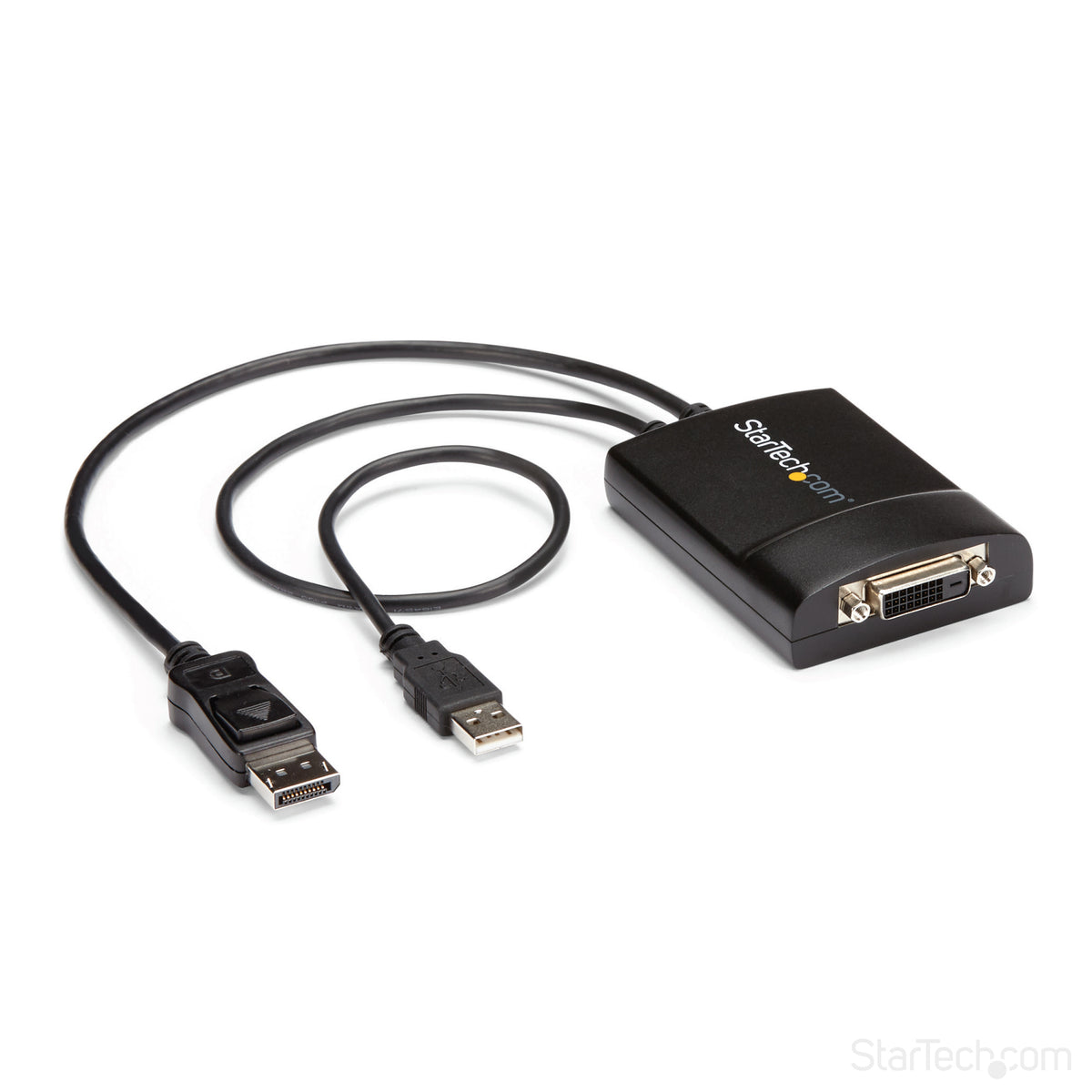 STARTECH .com video cable adapter 0,37 m DisplayPort DVI-D Black (DP2DVID2) - Cartouches Certifiees