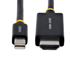 STARTECH .com video cable adapter 0,9 m Mini DisplayPort HDMI Type A (Standard) Black (3F-MDP-HDMI2-4K60) - Cartouches Certifiees