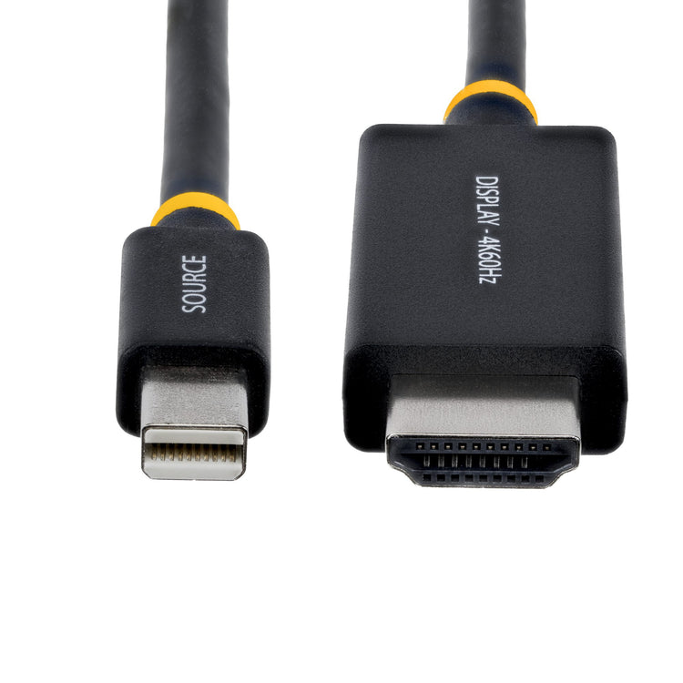 STARTECH .com video cable adapter 0,9 m Mini DisplayPort HDMI Type A (Standard) Black (3F-MDP-HDMI2-4K60) - Cartouches Certifiees