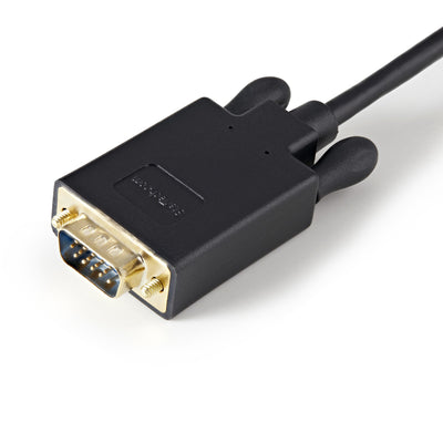 STARTECH .com video cable adapter 0,91 m DisplayPort VGA (D-Sub) Black (DP2VGAMM3B) - Cartouches Certifiees