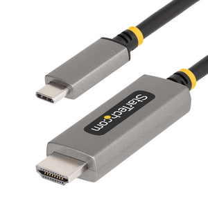 STARTECH .com video cable adapter 1 m USB Type-C HDMI Type A (Standard) Grey (134B-USBC-HDMI211M) - Cartouches Certifiees