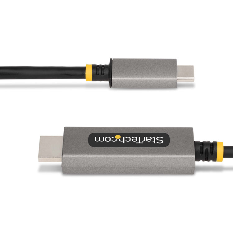 STARTECH .com video cable adapter 1 m USB Type-C HDMI Type A (Standard) Grey (134B-USBC-HDMI211M) - Cartouches Certifiees