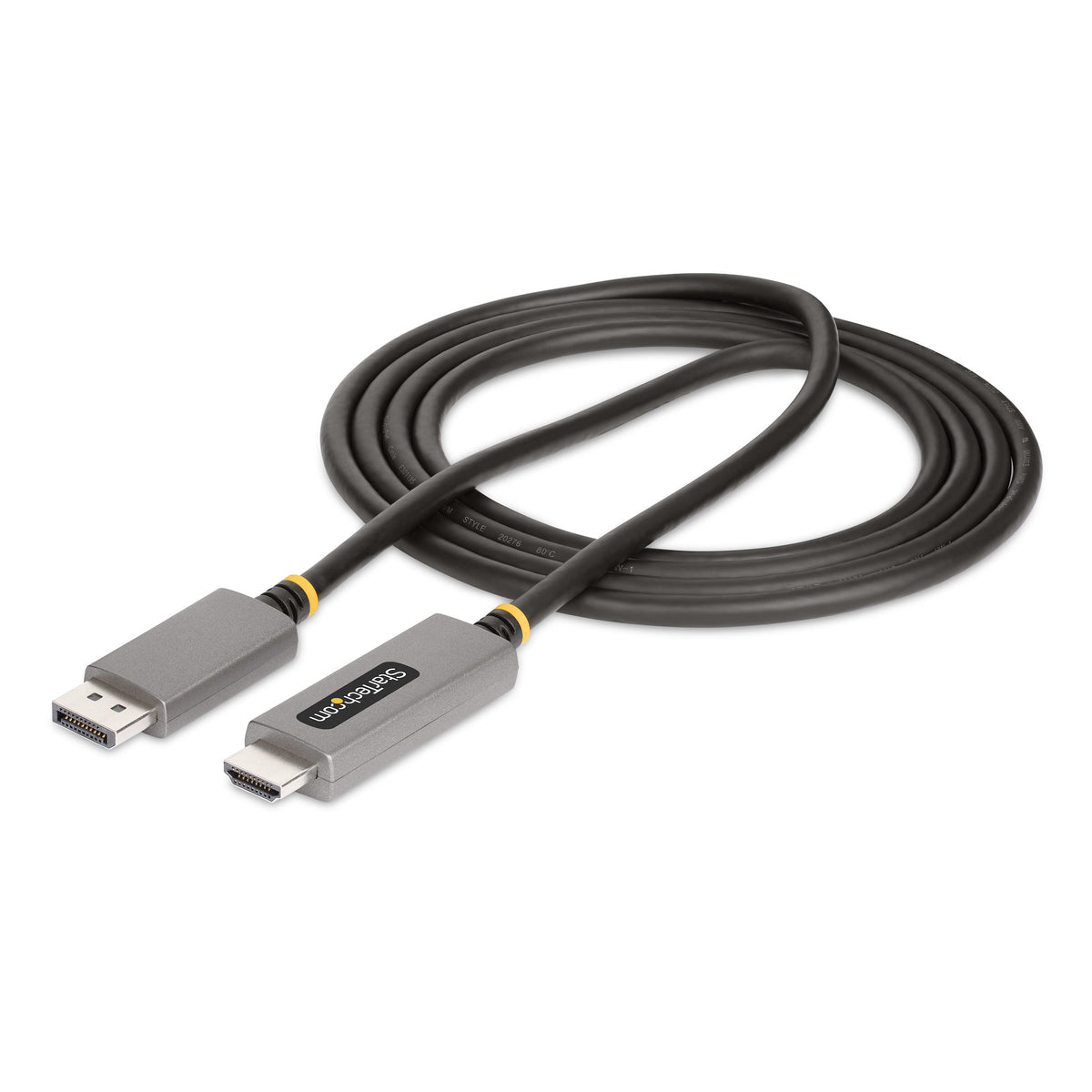 STARTECH .com video cable adapter 2 m DisplayPort HDMI Black, Silver (133DISPLAYPORTHDMI21) - Cartouches Certifiees