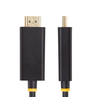 STARTECH .com video cable adapter 4,5 m DisplayPort HDMI Type A (Standard) Black (15F-DP-HDMI-4K60-HDR) - Cartouches Certifiees