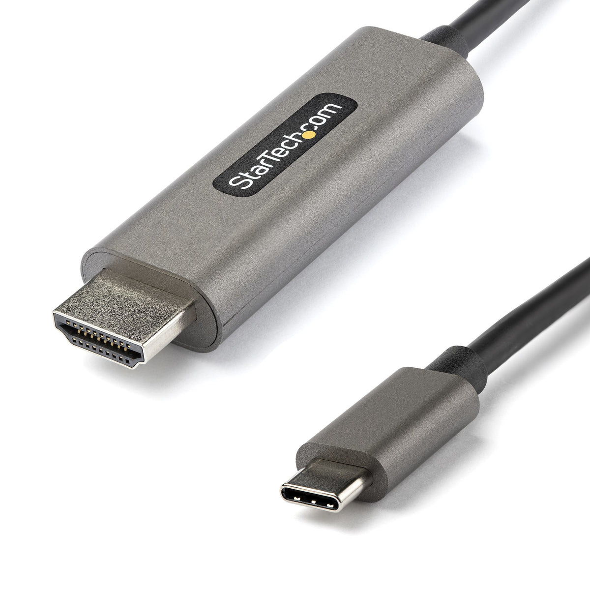 STARTECH .com video cable adapter 4 m HDMI Type A (Standard) USB Type-C Black, Silver (CDP2HDMM4MH) - Cartouches Certifiees