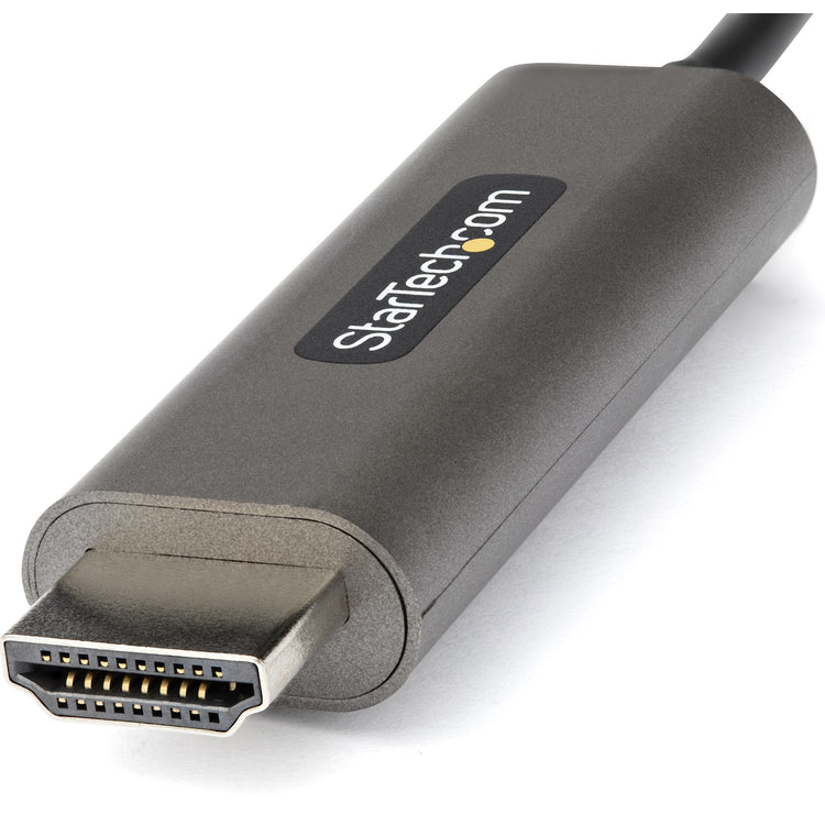 STARTECH .com video cable adapter 4 m HDMI Type A (Standard) USB Type-C Black, Silver (CDP2HDMM4MH) - Cartouches Certifiees