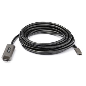 STARTECH .com video cable adapter 4 m HDMI Type A (Standard) USB Type-C Black, Silver (CDP2HDMM4MH) - Cartouches Certifiees
