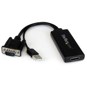 STARTECH .com video cable adapter Black (VGA2HDU) - Cartouches Certifiees